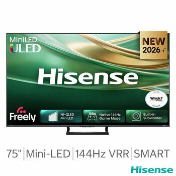 Hisense 75E8STUK 75 Inch Mini LED HD Smart TV