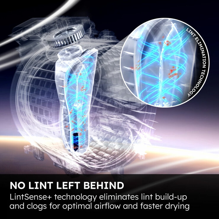 Haier I-Pro Series 5 HWD100-B14367U1, 10/6kg Washer Dryer, D Rated in White