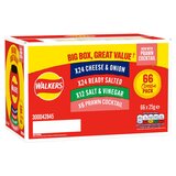Walkers Crisps Variety Box, 66 x 25g