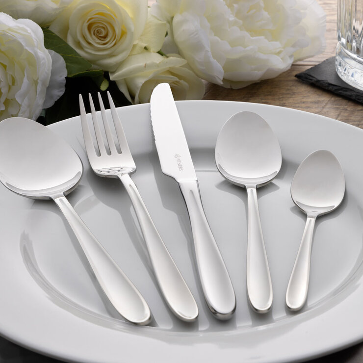 Viners 18/10 Stainless Steel Cutlery Set, 34 Piece