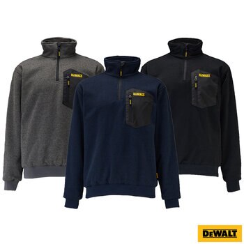 Dewalt Brunswick 1/4 Zip Sweatshirt in 3 Colours and 4 Sizes