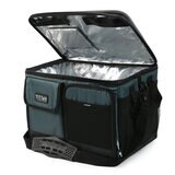 Titan 50 Can Collapsible Cooler with Table Top in Green