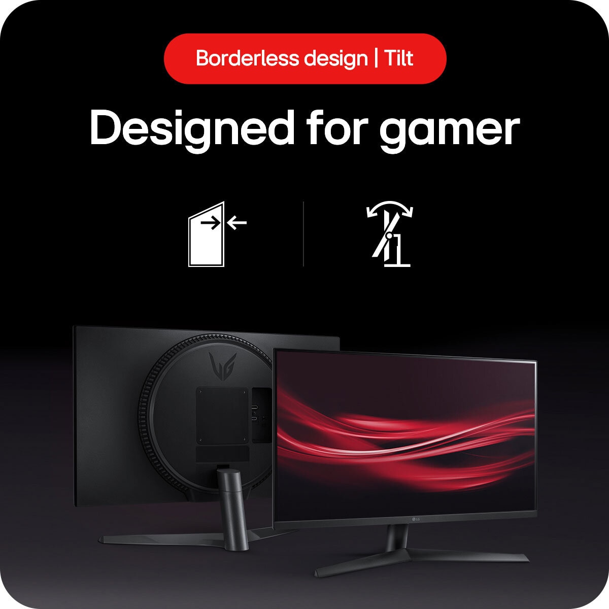 UltraGear 27 Inch FHD 180Hz IPS Gaming Monitor, 27GS60F-B