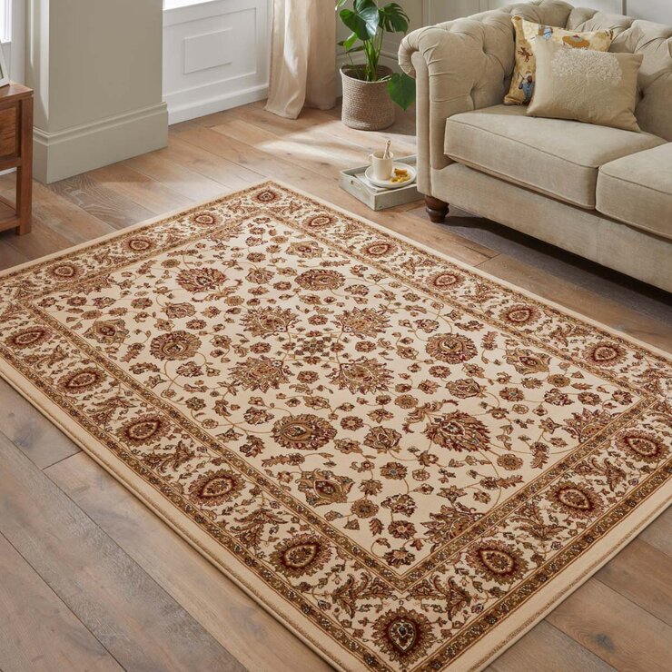 Concept Looms Grand Heritage Cream Rug, in 2 Sizes Concept Looms Grand Heritage Cream Rug, in 2 Sizes