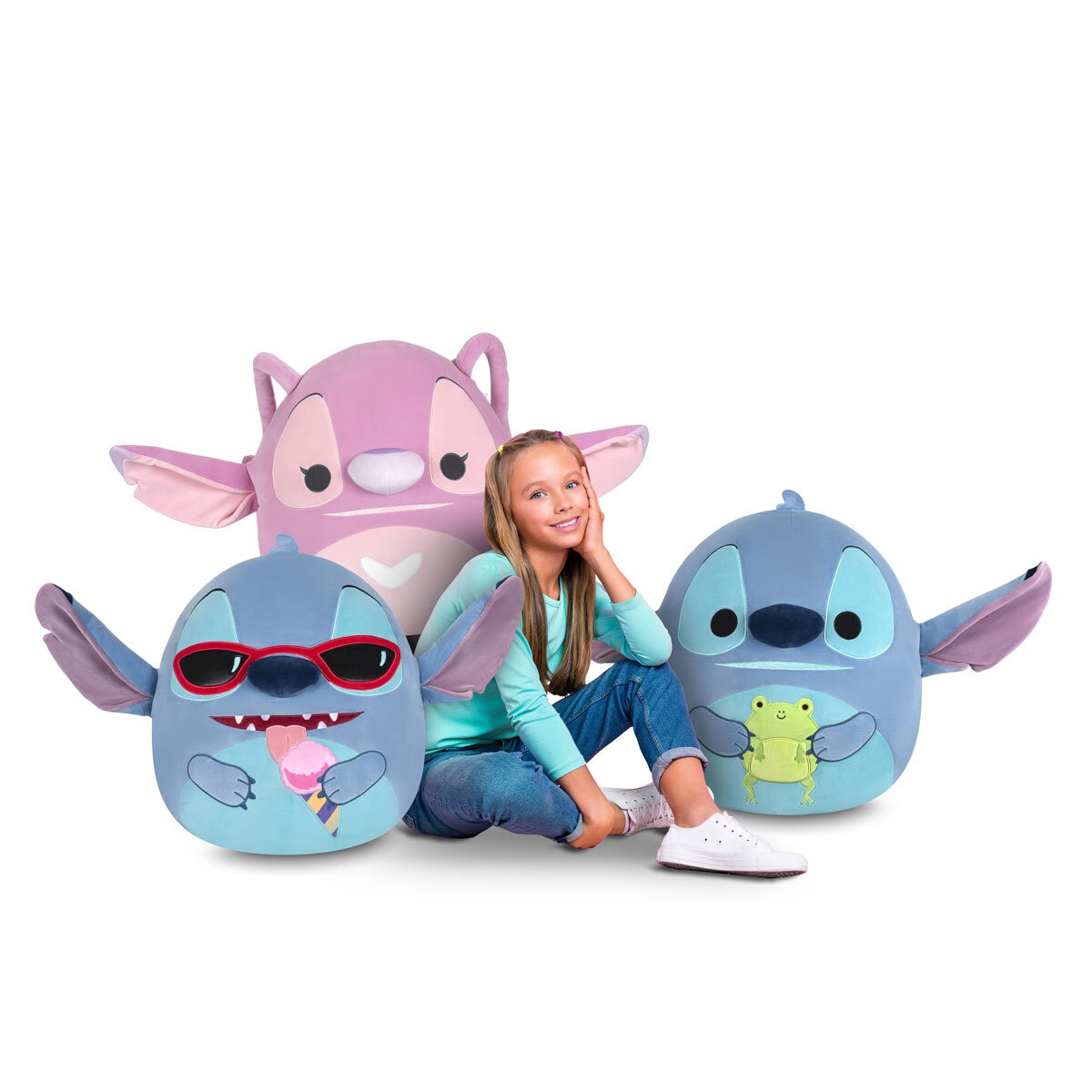 Original Squishmallows Disney’s “Lilo and Stitch” Angel 20-Inch Plush