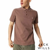 Jack Wills Men's Polo Shirt in Brown Jack Wills Men's Polo Shirt in Brown