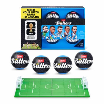 FIFA WORLD CUP 2026™ Ballers 4 Pack by ZURU (3+ Years)
