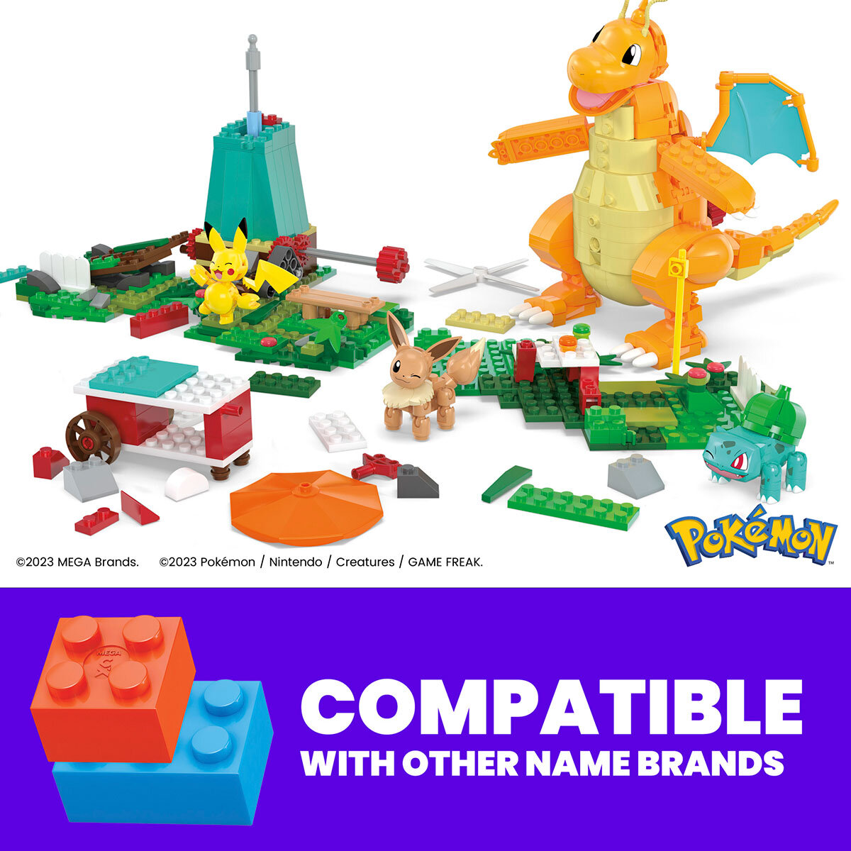 MEGA Pokémon, Pokémon Adventures / 872 Total Pieces /Includes 7