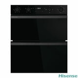 Hisense Hi6 BUD714221CDBG Electric Built-Under Double Oven, A Rated in Black