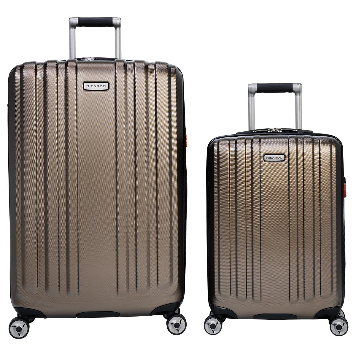 Ricardo Mulholland Drive 2 Piece Hardside Suitcase Set, Blue Costco UK