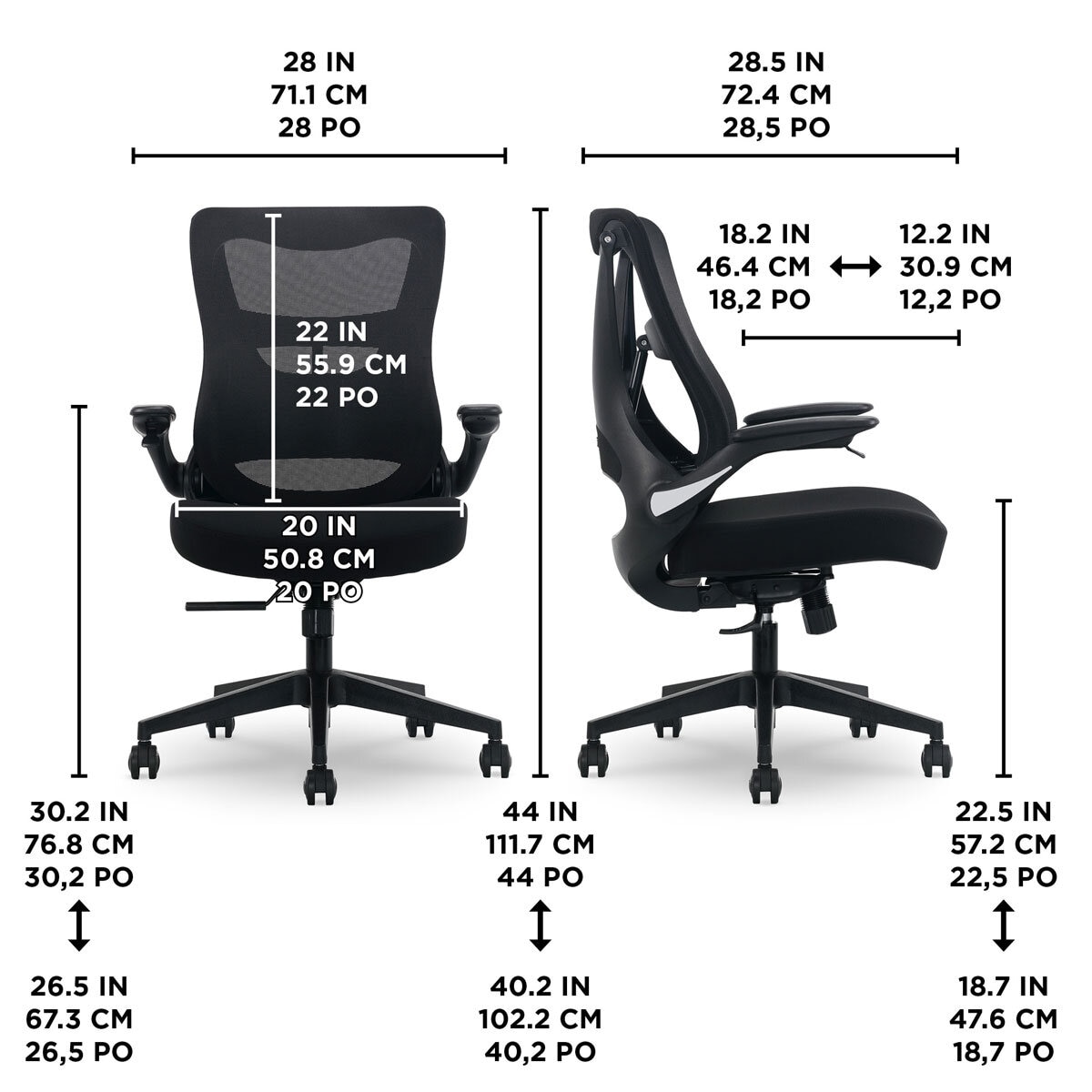 Dimensions