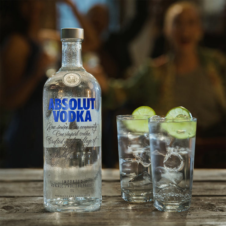 Absolut Original Swedish Vodka, 6 x 1L Costco UK
