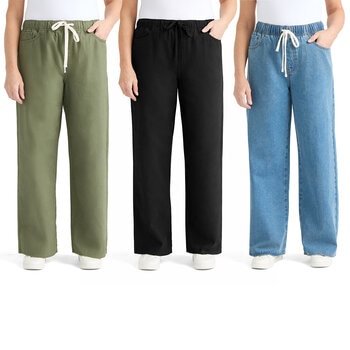 Teddi Rose Ladies Wide Leg Pull On Pant