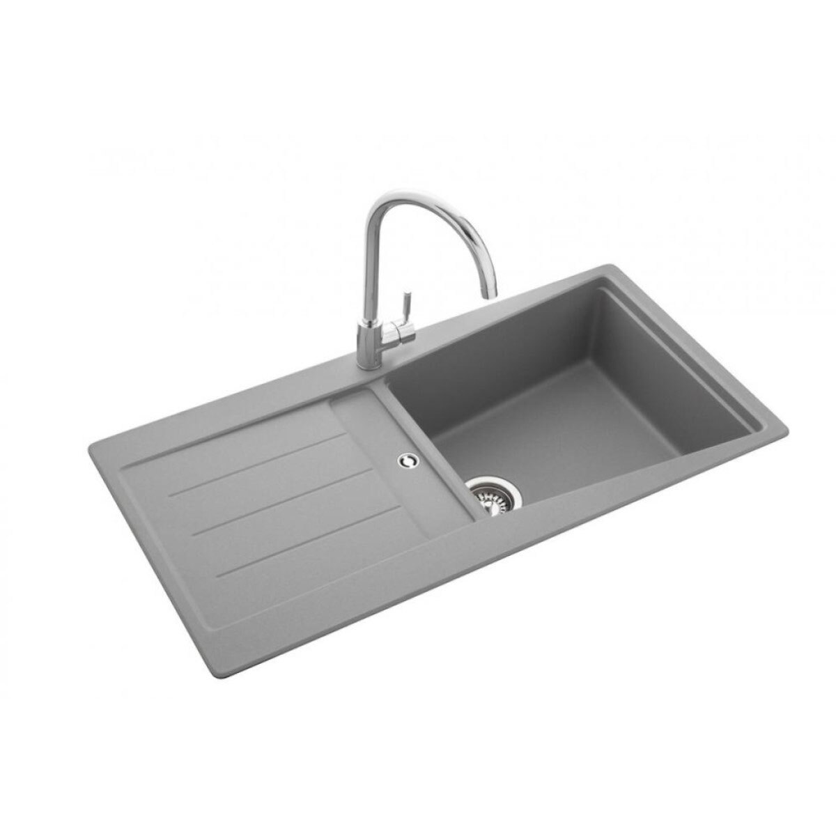 Cut out image of sink on white background