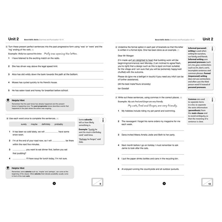 Bond SATs Skills 6 Work Book Pack, KS2 Year 6 Ages 10-11 Bond SATs Skills 6 Work Book Pack, KS2 Year 6 Ages 10-11