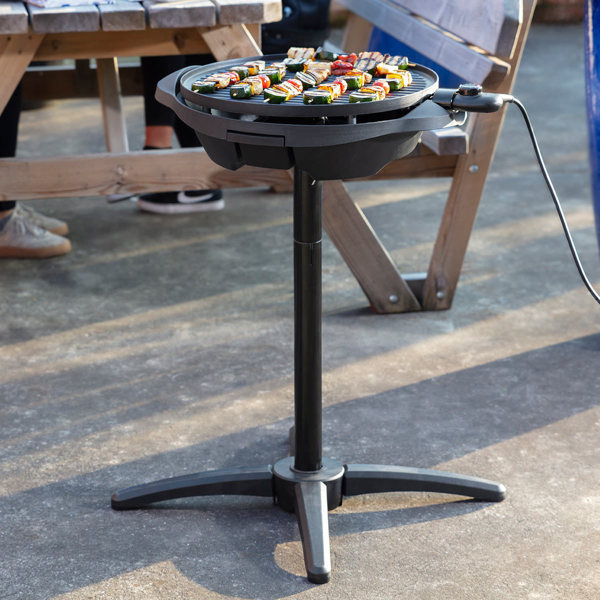 image of food being cooked on grill outdoor