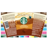 Back of back for Starbucks Caramel Macchiato