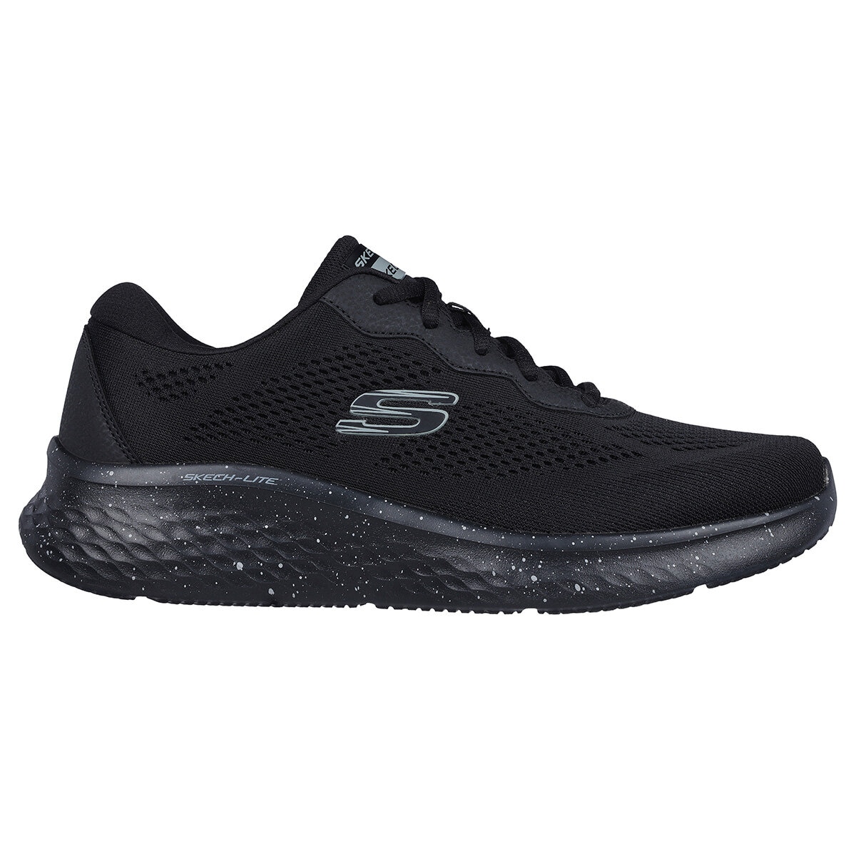 Skechers Mens Skech Lite Trainer in Black