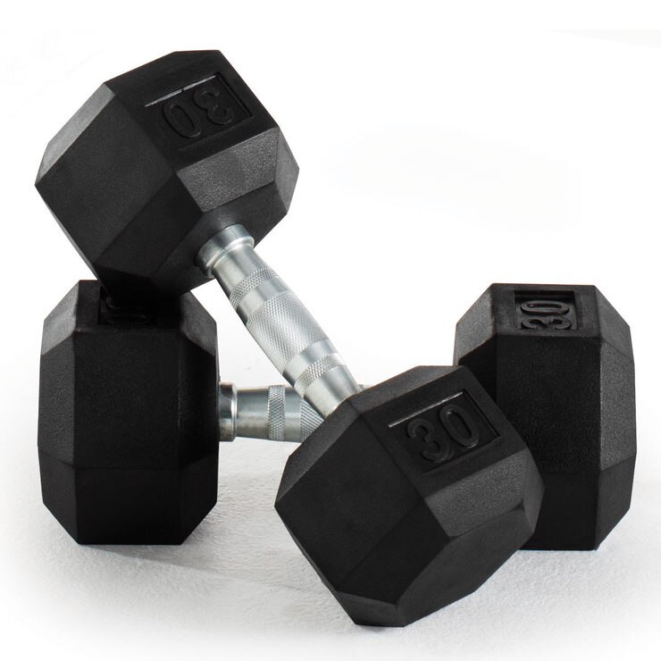 Weider Dumbbell Rack and Dumbbells 10lbs to 30lbs in Increments of 5