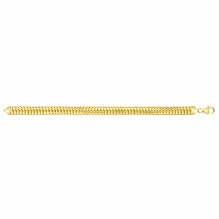 14ct Yellow Gold Infinity Link Bracelet