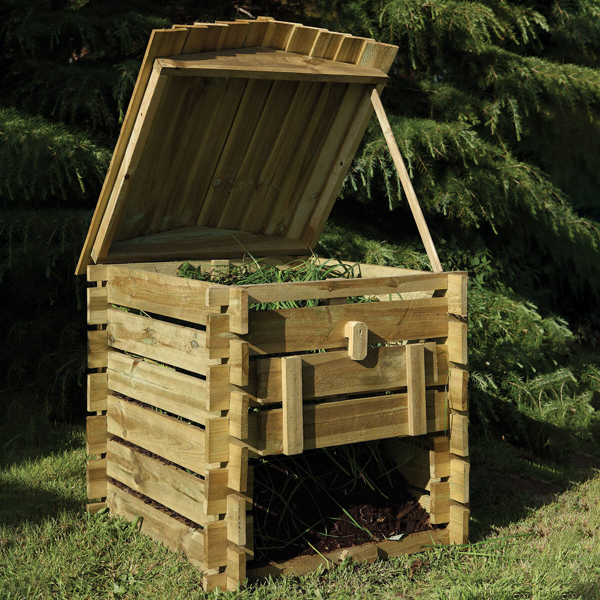 Forest Garden Wooden Beehive Composter