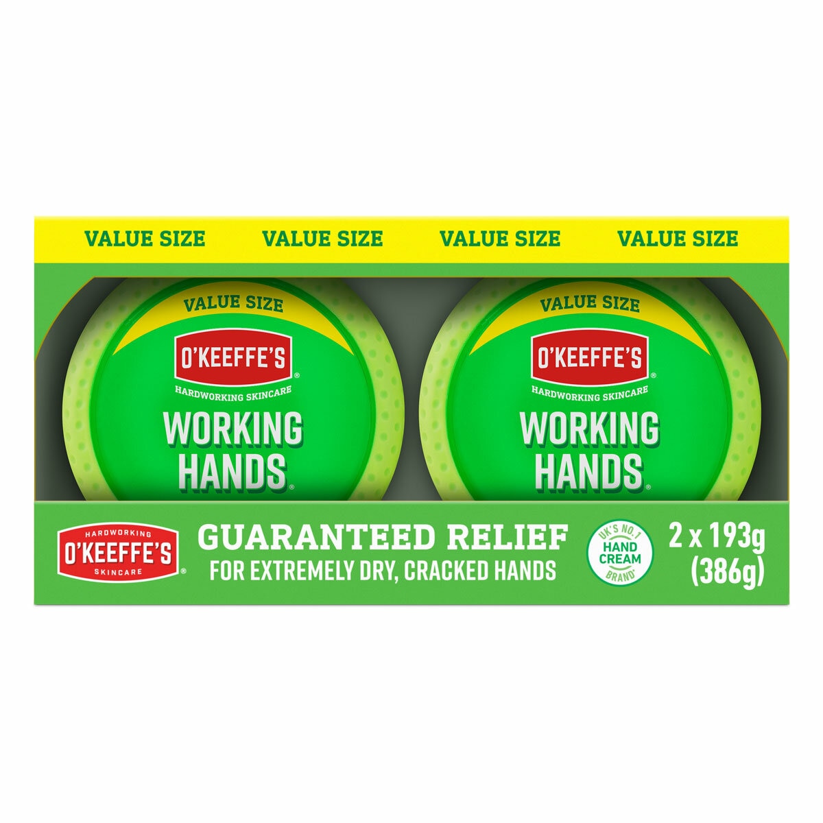 O’Keeffe’s Working Hands Cream, 2 x 193ml