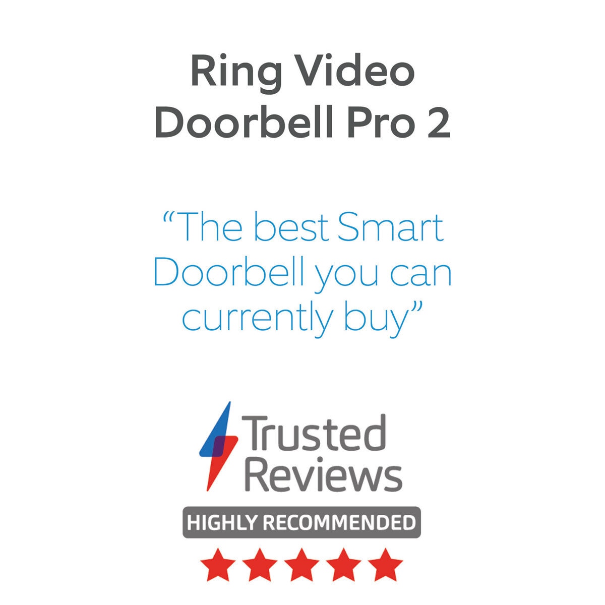 Ring Video Doorbell Pro 2 with Chime Pro (Plug-in)