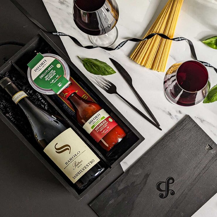 IMP & MAKER Red Wine Italian Date Night In A Box IMP & MAKER Red Wine Italian Date Night In A Box