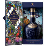 Royal Salute 21 Year Old Whisky, 70cl in Sapphire Flagon Shown In Packaging Open