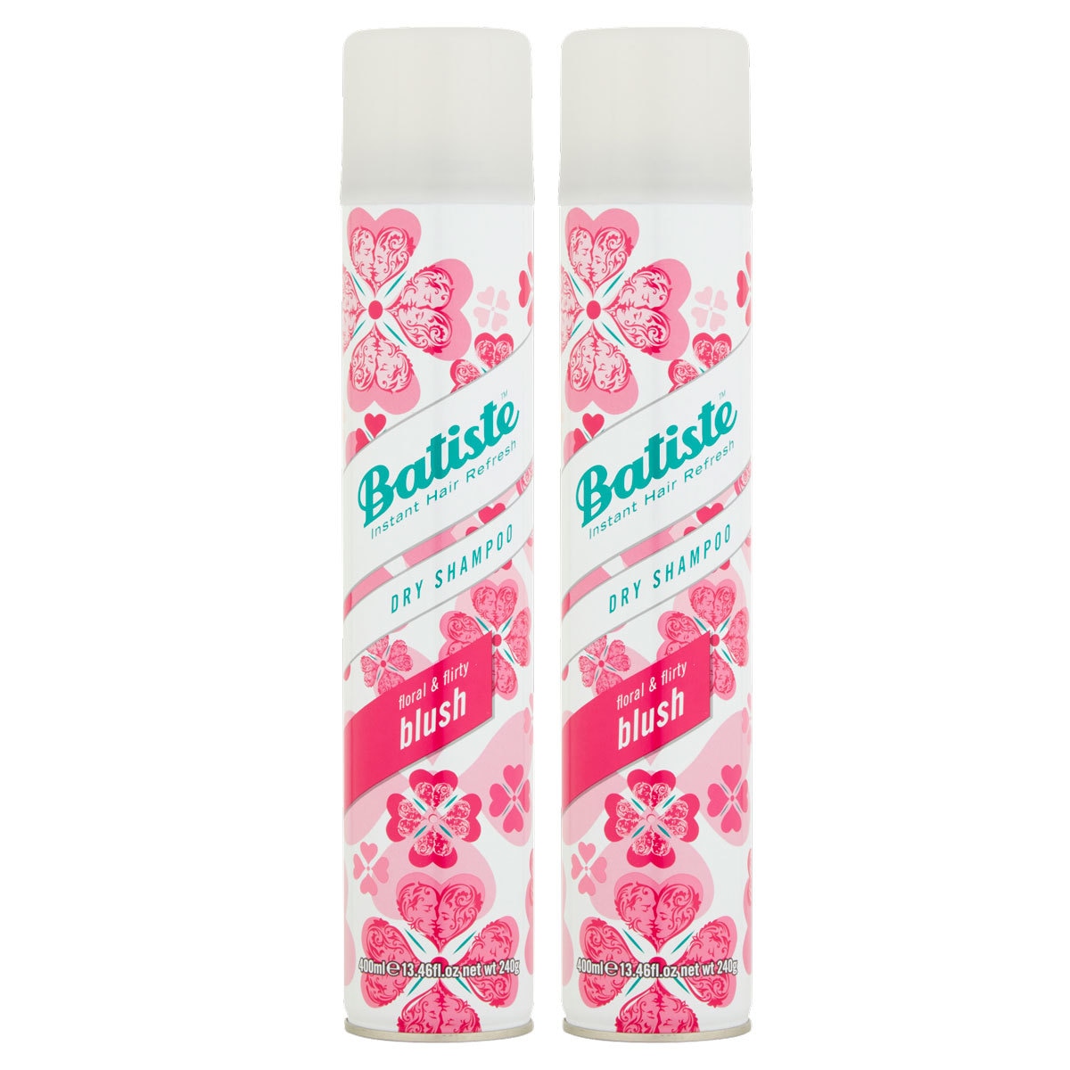 Batiste Dry Shampoo Blush, 2 x 400ml