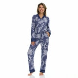 Flora Nikrooz Ladies Notch Collar 2 Piece Pyjama Set Flora Nikrooz Ladies Notch Collar 2 Piece Pyjama Set