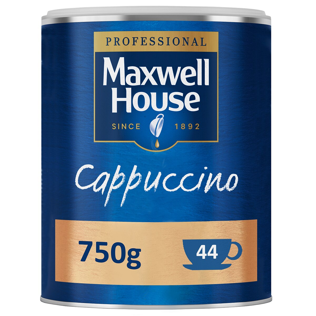 Maxwell House Cuppuccuino tin