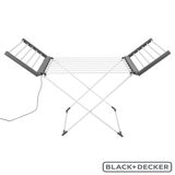 Black and decker winged airer open