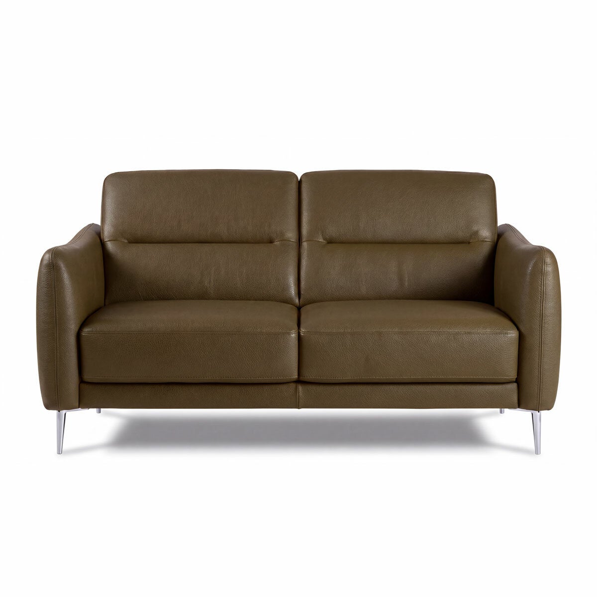 Nicoletti Jupiter Taupe Leather 2 Seater Sofa Nicoletti Jupiter Taupe Leather 2 Seater Sofa