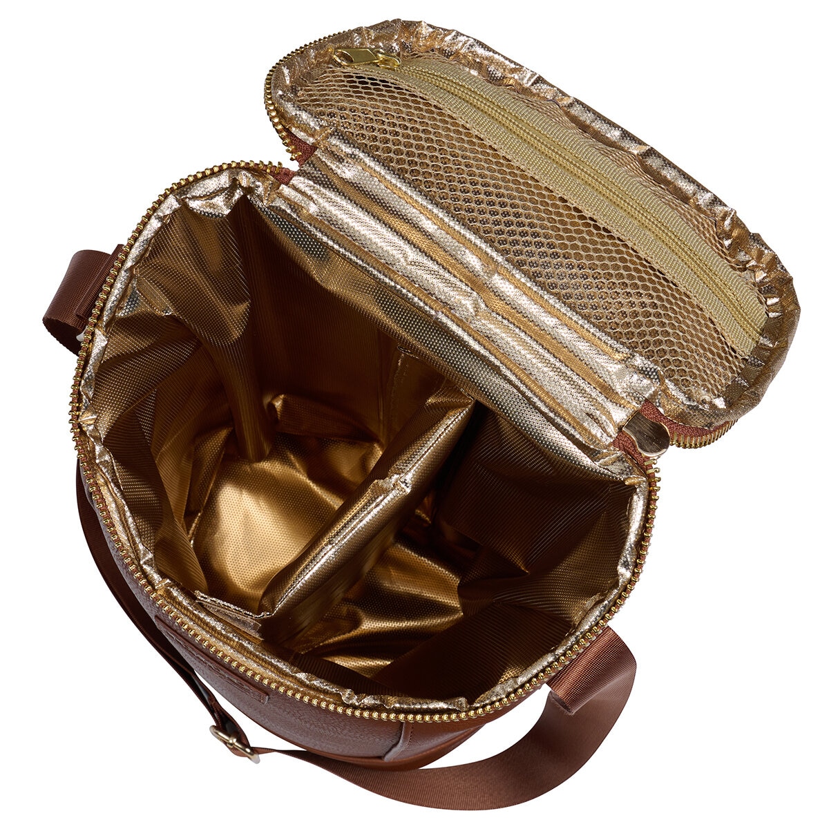 Igloo Wine Tote Cognac