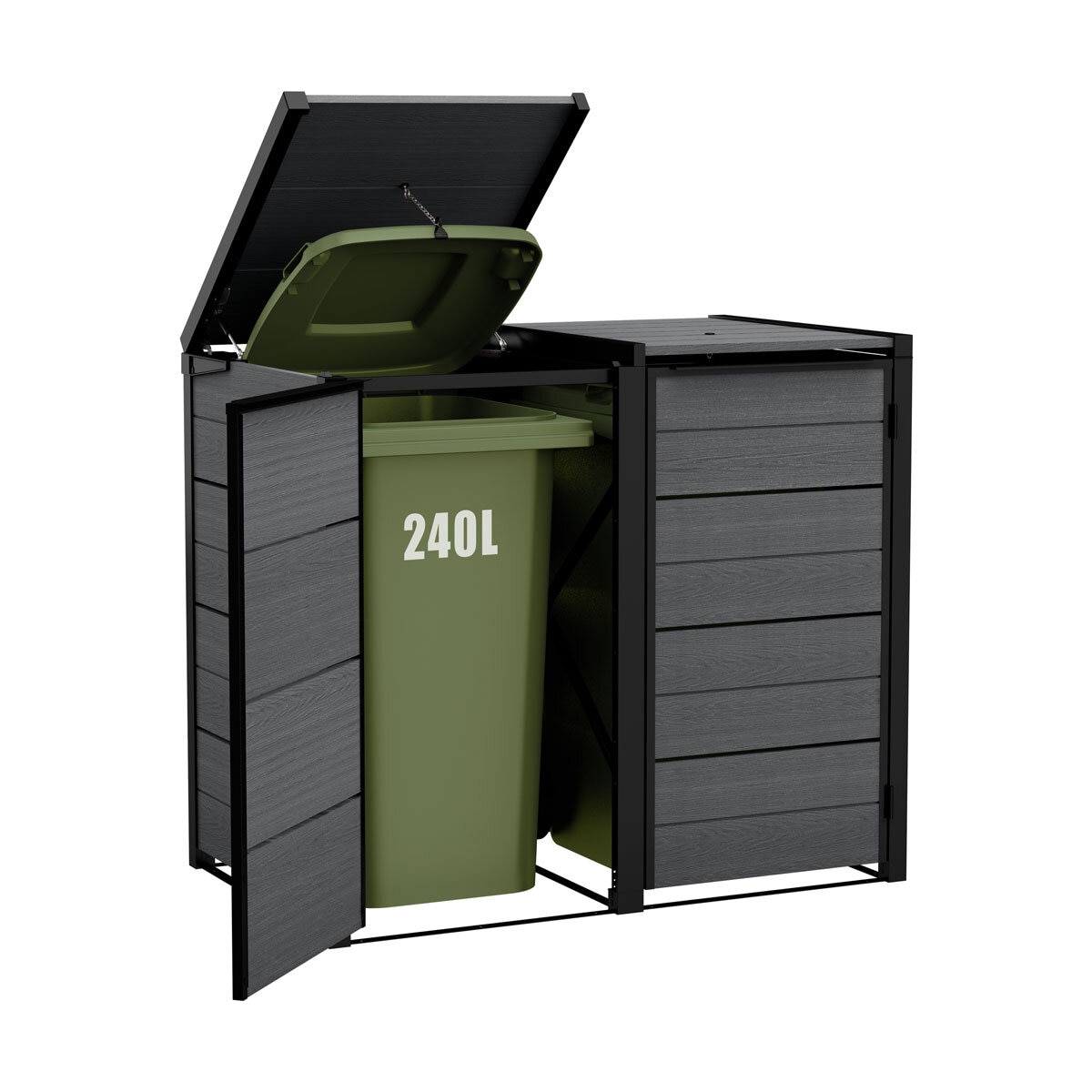 Keter Cortina Hide Away Bin Store (2 Sections)