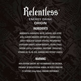 Relentless Origin Energy PMP £1.19, 12 x 500ml