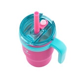 coldee pink and teal mug high angle
