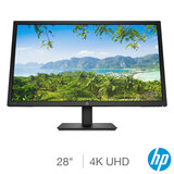 HP V28 4k, 28 Inch 4K Ultra HD Monitor, 8WH58AA