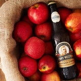 Henry Westons Cider in sack of apples