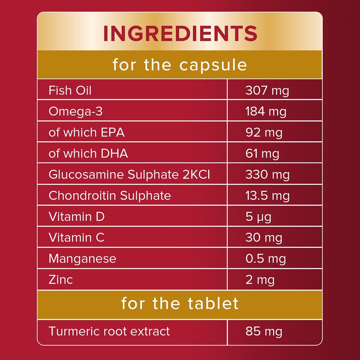 Ingredients