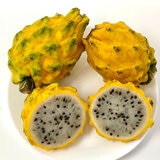 Cut Dragonfruit