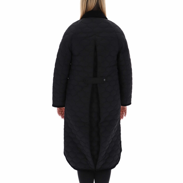 Hunter Women's Quilted Coat in Black