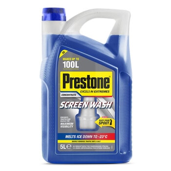 Prestone Concentrate Screenwash - 5 Litre