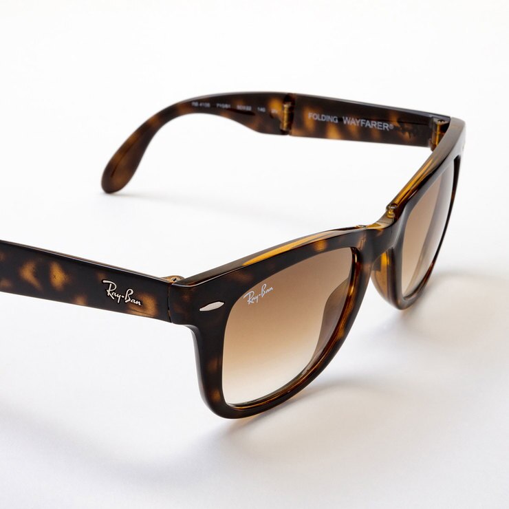 RayBan Tortoise Shell Sunglasses with Brown Lenses, RB4105 710/51
