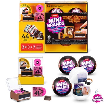 Mini Brands Really Works Vinyl Bundle Series 1 by ZURU (3+ Years)