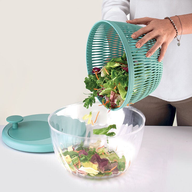 Guzzini 26cm Salad Spinner with Lid Guzzini 26cm Salad Spinner with Lid