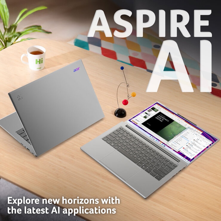 Acer Aspire 14, Ryzen AI 5, 16GB RAM, 512GB SSD, 14 Inch Laptop, NX.JNZEK.001