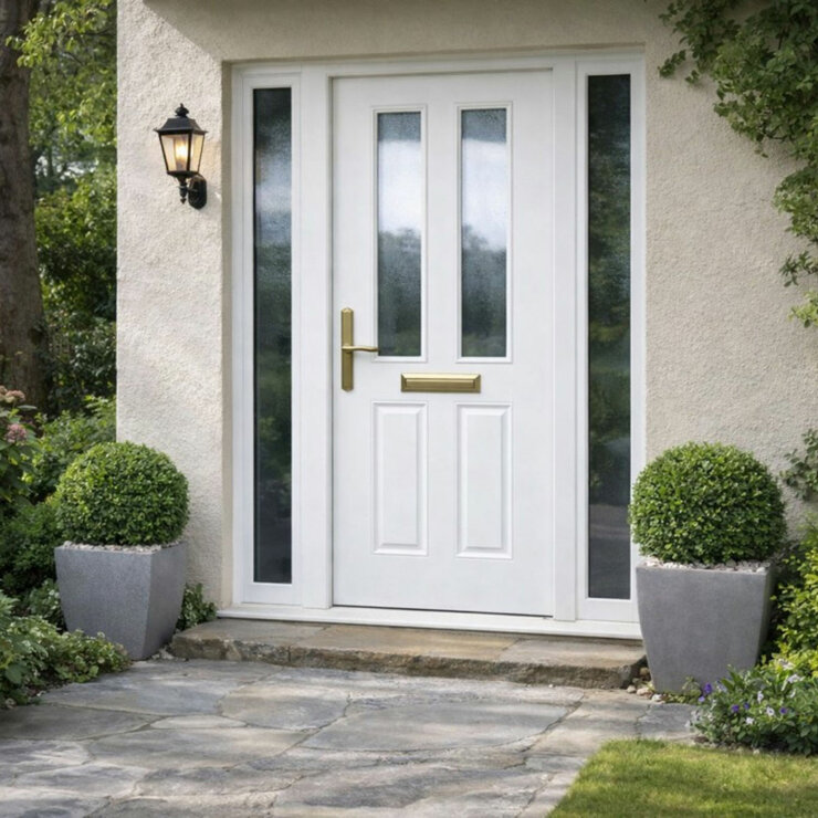 Mendes External Thermal Grey Primed Rutland Clear Glazed in 2 Sizes