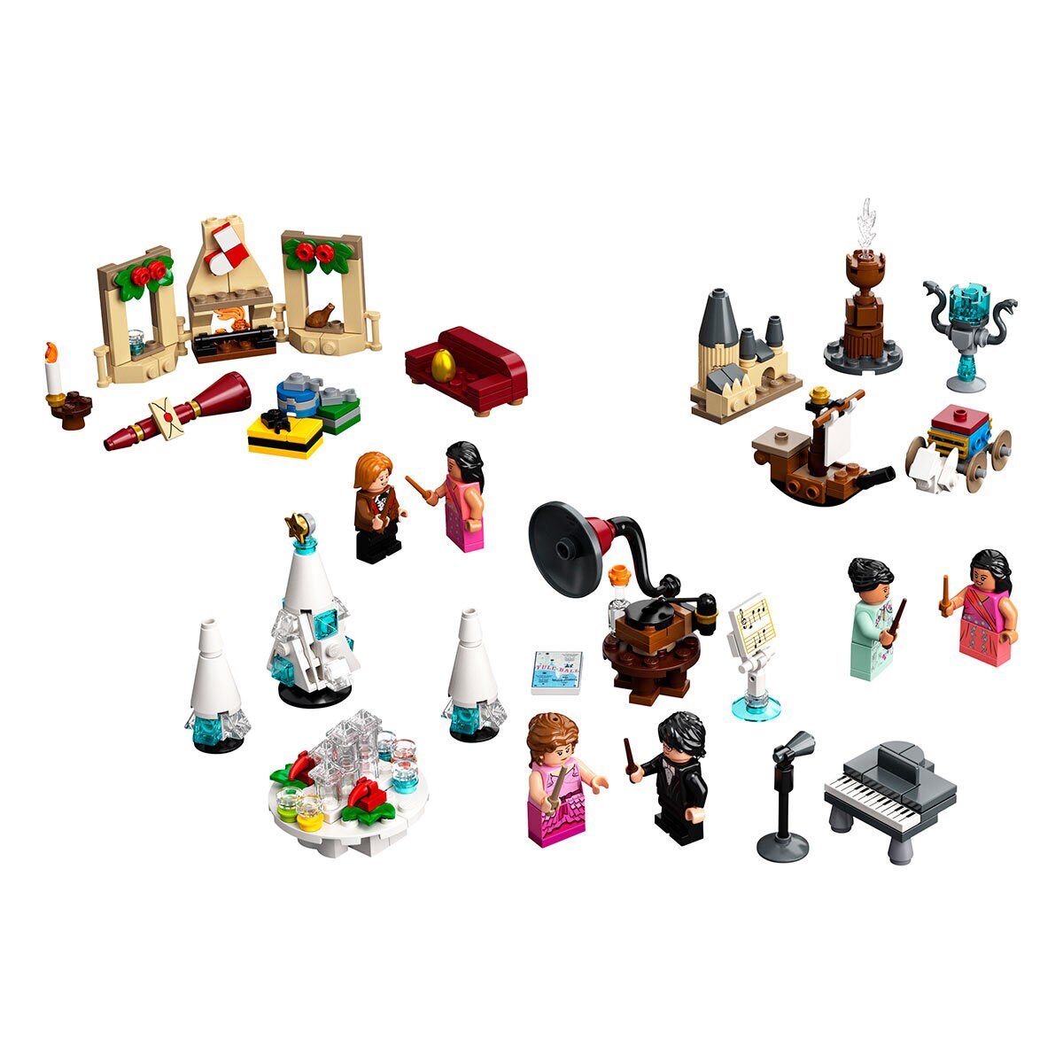 Advent calendar minifigure collection